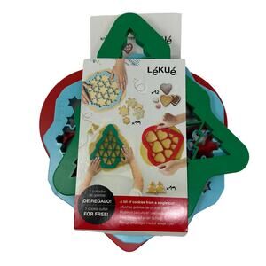 Lekue Kids Cookie Cutter Surtido Set Made in Spain